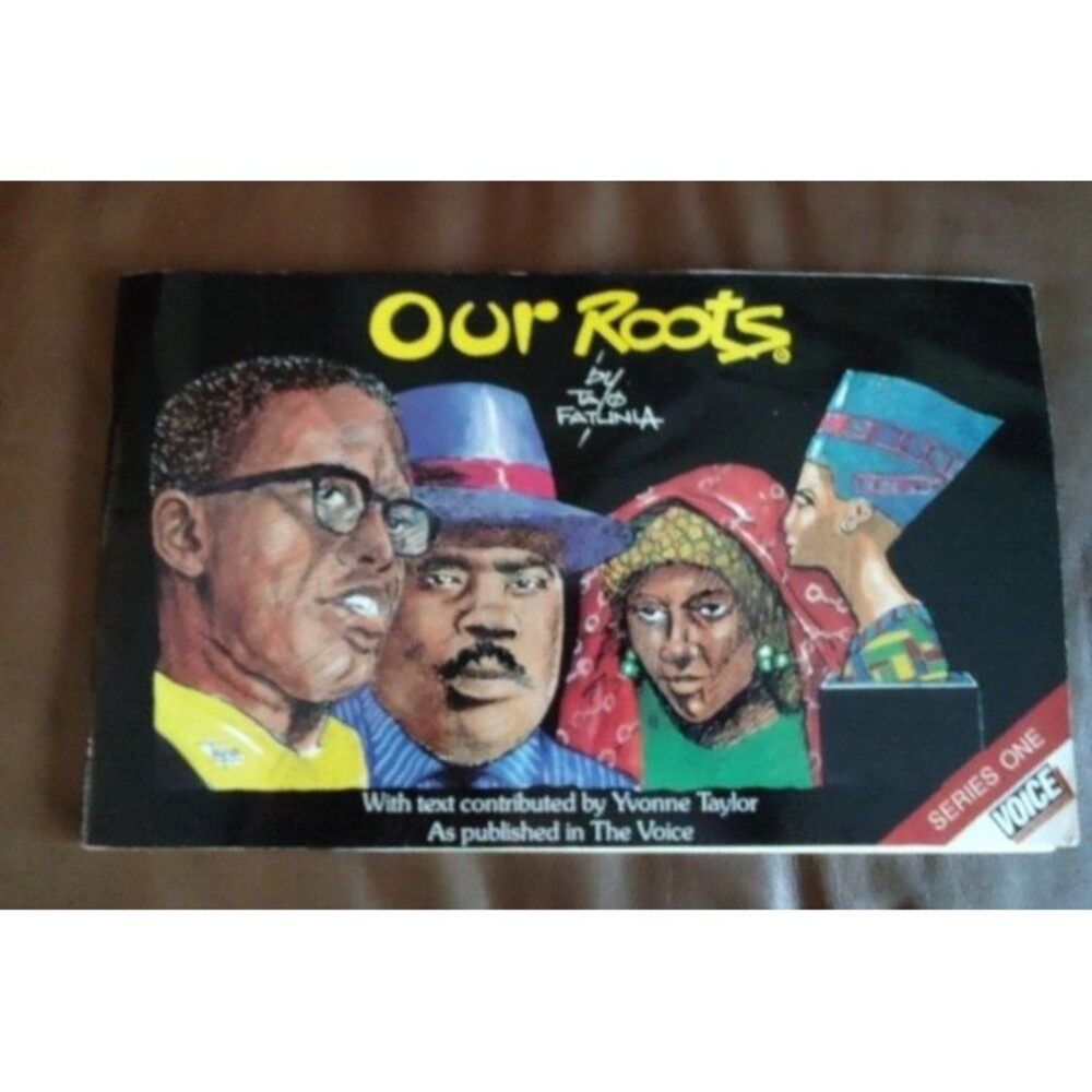 Our Roots Black History Sketchbook Tayo Fatunla 1991 1st Ed Book ISBN 095124474
